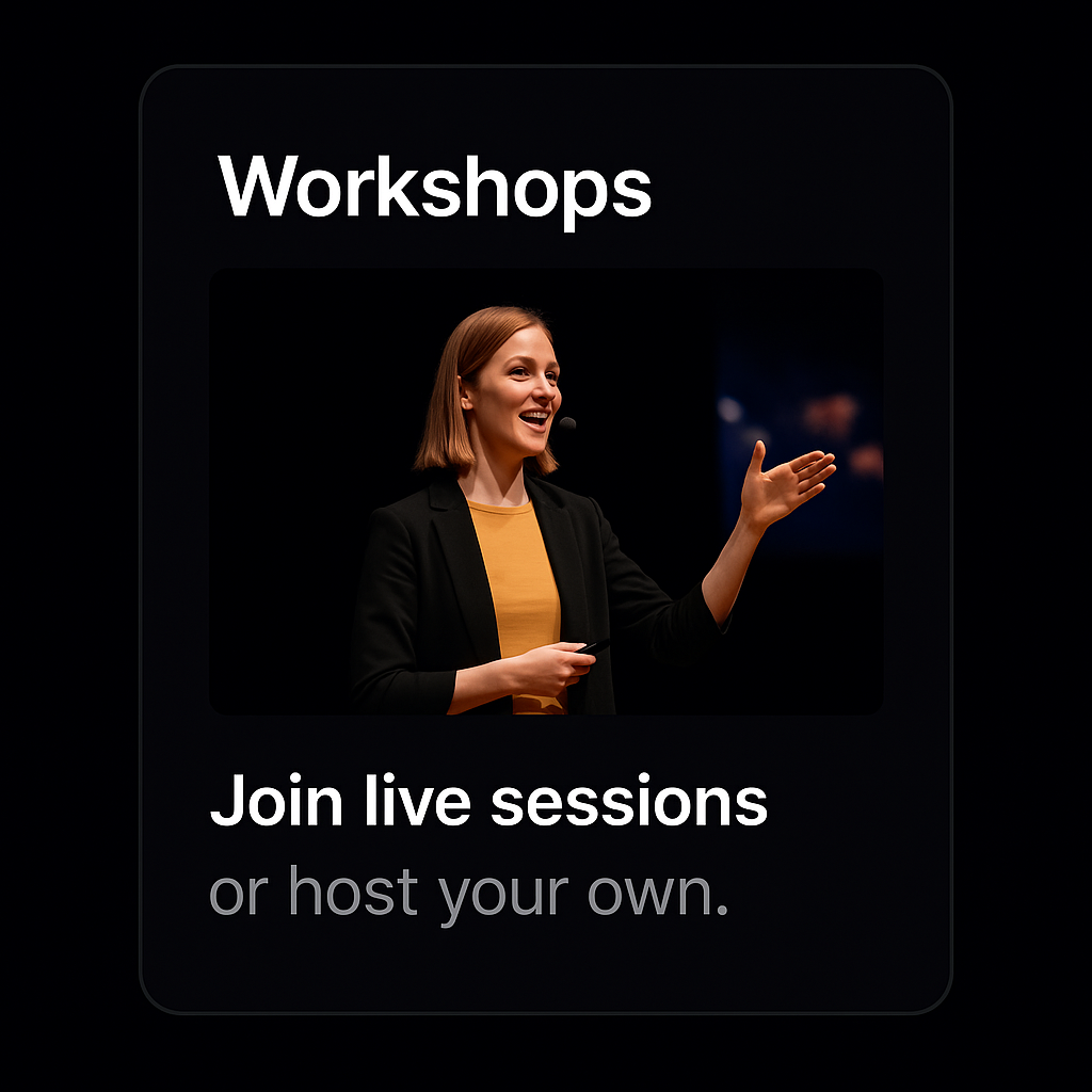 Workshops